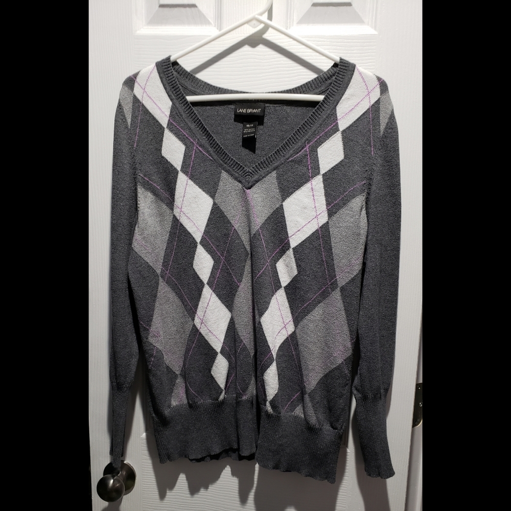Argyle sweater